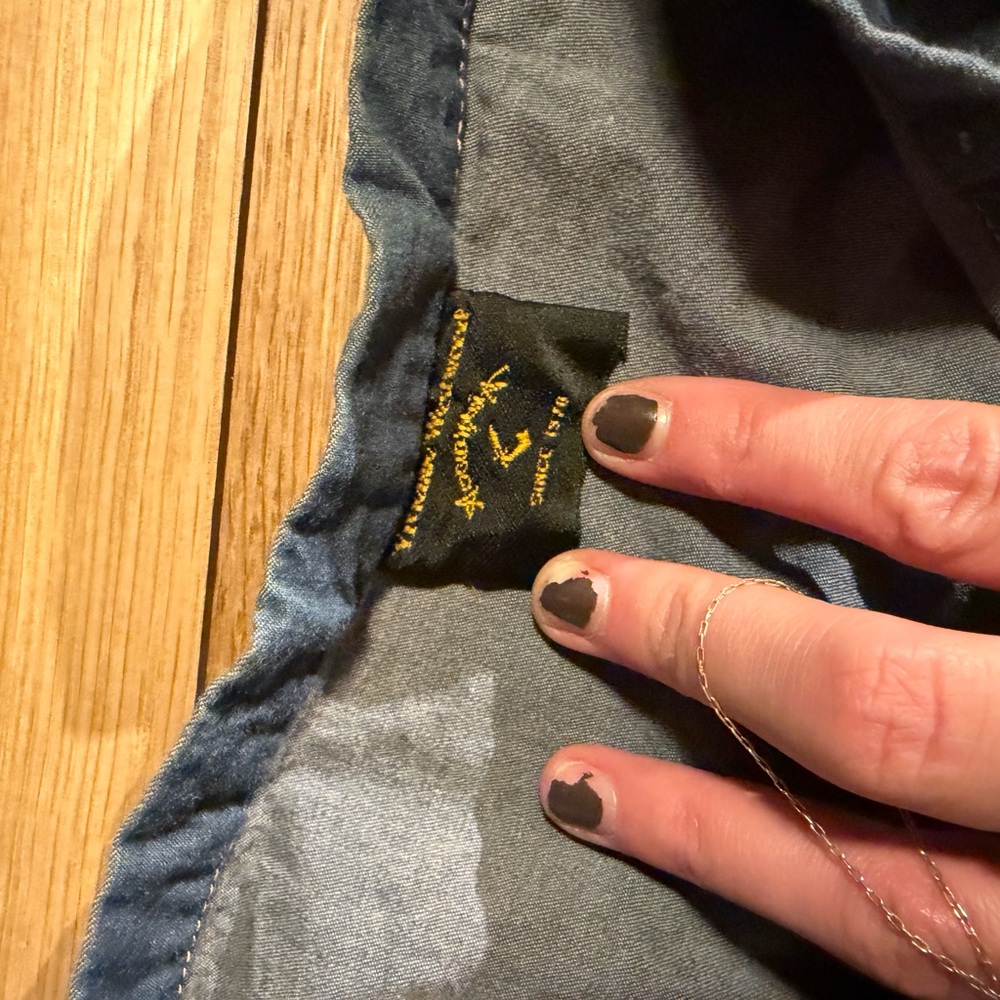 Vivienne Westwood Asymmetrical Dark Blue Skirt - Picture 6 of 8